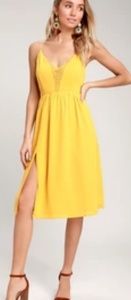 Yellow dress